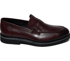 Resim Bestello Bağcıksız Eva Taban Loafer 331-46610 Erkek Ayakkabı Bordo 