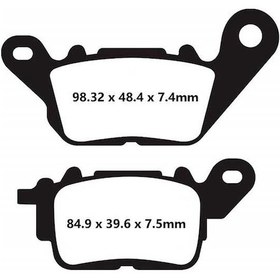 Resim YAMAHA NMAX 155 2019 Ebc Ön Fren Balatası SFA694 