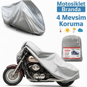 Resim Genel Markalar Softail Deluxe Flstnı Arka Çanta Uyumlu (bağlantı, Kilit Uyumlu) 4 Mevsim Koruma Gri 