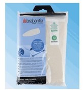 Resim Tantitoni 135x45cm (D) Ütü Masası Kılıfı-2mm Süngerli Ekru 