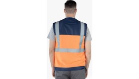 Resim Yıldırımlar YLD Fileli Mühendis İkaz Yeleği 