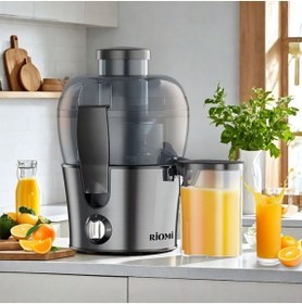 Resim RİOMİ Frutta Katı Meyve Sıkacağı, 500W, 1,5 Lt, QuickClean, Damlama Önleyici Riomi 