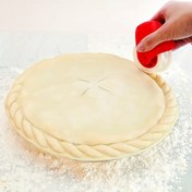 Resim 1 adet Kolay Kullanımlı Pizza Pastası Kıvırıcı - Pizza ve Hamur İşleri Süsleme ve Pişirme için Mükemmel 