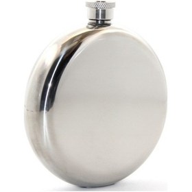 Resim Periboia Paslanmaz Çelik Yuvarlak 8 Oz Tekli Matara Çelik Renk 