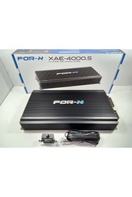 Resim For-X 5 Kanal Amfi - XAE-4000.5 - Bass Kontrollü Oto Anfi 