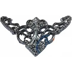 Resim Dekoratif Köşe Süsü, Köşelik - Küçük, 19X34MM, Nikel, 1 Adet 