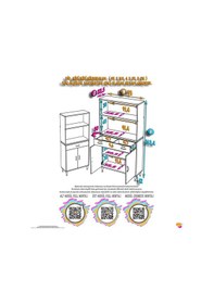 Resim Eliusta Lunera G:95 Cm Beyaz Mutfak Dolabı Çok Amaçlı Açık Bölmeli Fırın Mutfak Dolabı 95x163,4x32,5 Cm Beyaz 