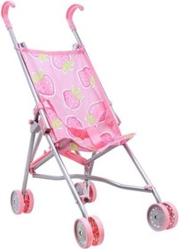 Resim Sunman Katlanabilir Metal Puset Çilek Desenli 