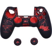Resim Zljnx Ps4 Denetleyici Kaplamaları Silikon Denetleyici Kapağı Cilt Koruyucu Uyumlu Ps4 Slim Ps4 Pro Denetleyici Başparmak Kapağı Kavrama 2 (Yurt Dışından) 