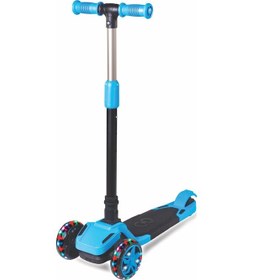 Resim Furkan Toys Cool Wheels Tulpar 4+ Yaş Işıklı Katlanabilir Scooter 