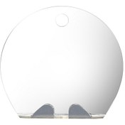 Resim Qingmipy Banyo Aynası - Buharlaşmayan, Emici Diskli, Diş Fırçası Ve Tıraş Bıçağı Tutuculu 