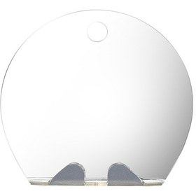 Resim Qingmipy Banyo Aynası - Buharlaşmayan, Emici Diskli, Diş Fırçası Ve Tıraş Bıçağı Tutuculu 