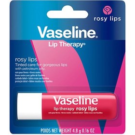 Resim Vaseline Lip Therapy Dudak Bakım Kremi Rosy Lips 4.8 gr 