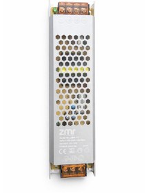 Resim Zmr-712 12v 17a 204w Slim Trafo İnce Kasa Led Güç Kaynağı 