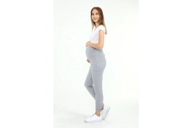 Resim Luvmabelly MYRA8091 - Gri Hamile Jogger Eşofman 