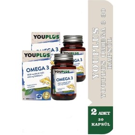 Resim Youplus Omega 3 2 x 30 Kapsül 