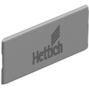 Resim Hettich Gri İnnoTech Atira Hettich Logolu Çekmece Yan Örtü Kapağı (9194646) 