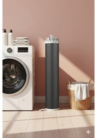 Resim Tubshop Katlanabilir Ahtapot Çamaşır Kurutma Askısı - Kule Çamaşır Askılığı Bej 