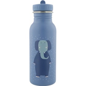 Resim Trixie Mrs. Elephant 500 ML Paslanmaz Çelik Suluk - Pipetsiz Su Matarası - Çocuk Su Şişesi 