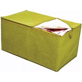 Resim Divanev 3 Adet Extra Telalı Kaliteli Hurc 64x41x36 Cm Ölçüde Haki Hurç Haki 