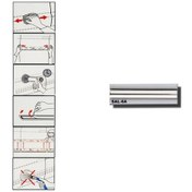 Resim Carub Çıta SAL 6A 9 mm x 100 Mt Krom BR1500201 