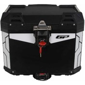 Resim Gp Kompozit Universal 37 Lt Alüminyum Motosiklet Çantası Siyah Çok Renkli 