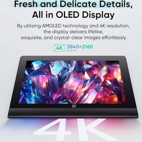 Resim XP-Pen Artist Ultra 16 4K OLED Android Uyumlu 15,6" Dokunmatik Grafik Ekran Çizim Tableti + Çift 16K Kalem + K05 Kumanda 