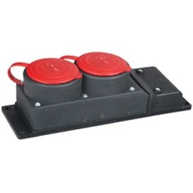 Resim Ne-ad 4009 Trifaze Kauçuk 2 Li Priz 
