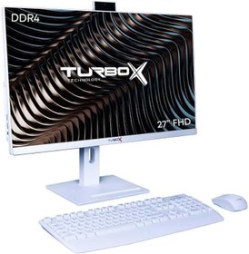 Resim Turbox TAx1127 Intel Core i5 12400 32GB DDR4 Ram 1TB M.2 NVMe SSD 27 inç FHD All In One Bilgisayar 