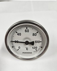 Resim Pakkens Çap 63 Arkadan 0/+120 Derece 5 Cm Termometre 