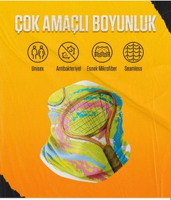 Resim Musclecloth Çok Amaçlı Boyunluk Tennis Çok Renkli 