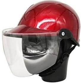Resim Agv Jokey Açık Motosiklet Kaskı Kırmızı 