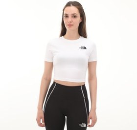 Resim The North Face W S-S Essentıal Cropped Slım Tee Kadın T-Shirt Beyaz 