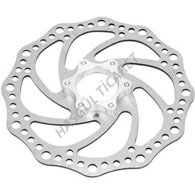 Resim Hsgl Bisiklet Disk Fren Rotor Dişli Aparatlı 160 mm 6 Vidalı Bis 