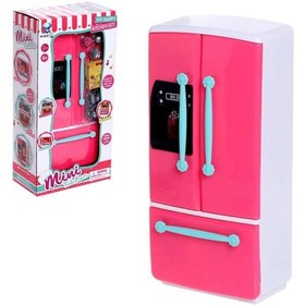 Resim My Kitchen Pembe Buzdolabı 