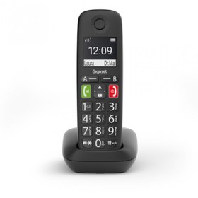 Resim GIGASET E290 DECT HANDSFREE TELSİZ TELEFON SİYAH 