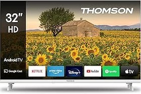 Resim THOMSON 32HA2S13W 32" (82 cm) HD Dolby Audio Google TV Beyaz 