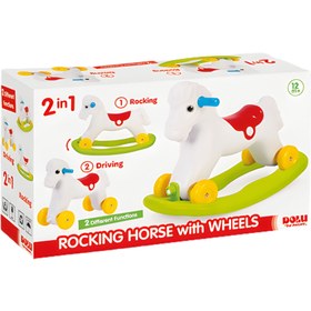 Resim Dolu Sallanan Tekerlekli At Kutuda - 2+ Yaş 