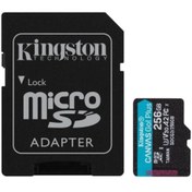 Resim Kingston 256GB Canvas Select Plus Gen3 Micro SDXC 100MB/s A1 Hafıza Kartı, SDCS3/256GB 