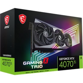 Resim MSI RTX 4070Ti GAMING X TRIO 12GB 192Bit GDDR6X DLSS 3 