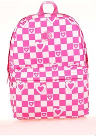 Resim Kaukko Nature Soft Sırt Çantası Pink Heart K1714 