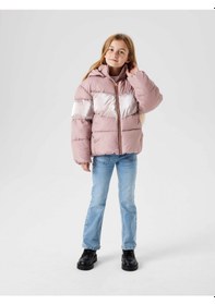 Resim Name It Nkfmille Kız Çocuk Şişme Mont 13243679 Pudra 