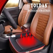 Resim Yoldaş Jel Isıtmalı Oto Koltuk Minderi - Oto Koltuk Isıtıcı - Isıtmalı Minder - 15 Saniyede 50 Derece Koltuk Isıtma Minderi 