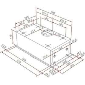 Resim Teka Inox Gömme Canopy Gfh 55 Ankastre Aspiratör (TEKA.40446700) 