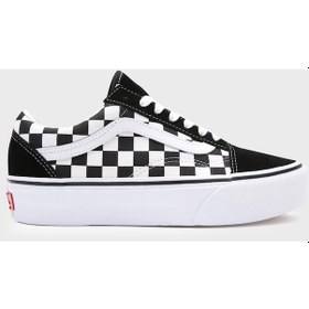 Resim Vans Kadın Ayakkabı Vn0a3b3uhrk1 Siyah-beyaz Siyah - Beyaz 