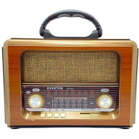 Resim Everton Rt-813 Usb-sd-fm Nostaljik Radyo Müzik Kutusu 