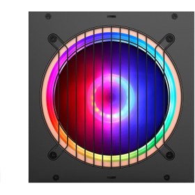 Resim Rampage RGB-600 600W 80 Plus Bronze Aktif PFC 12cm RGB Fanlı Power Supply 