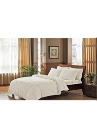 Resim Taç Çift Elegance Kişilik Jakarlı Saten Nevresim Takımı Jakaranda 