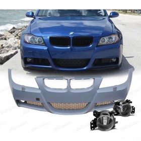 Resim Genel Markalar Bmw E90 2005-2009 M Tech Sis Ön Tampon Uyumlu 