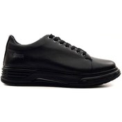 Resim Marcomen 20032 Erkek Hakiki Deri Kalın Taban Sneaker Ayakkabı 001 